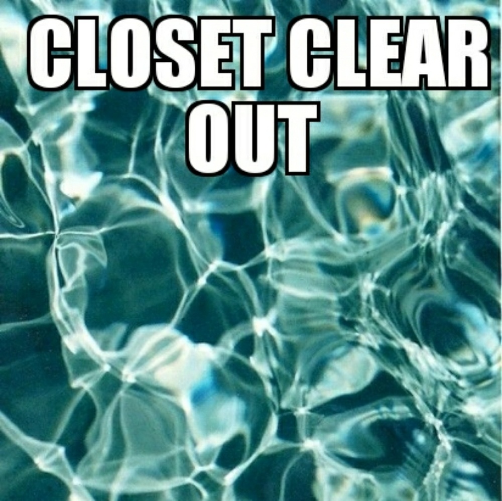 Closet clear out